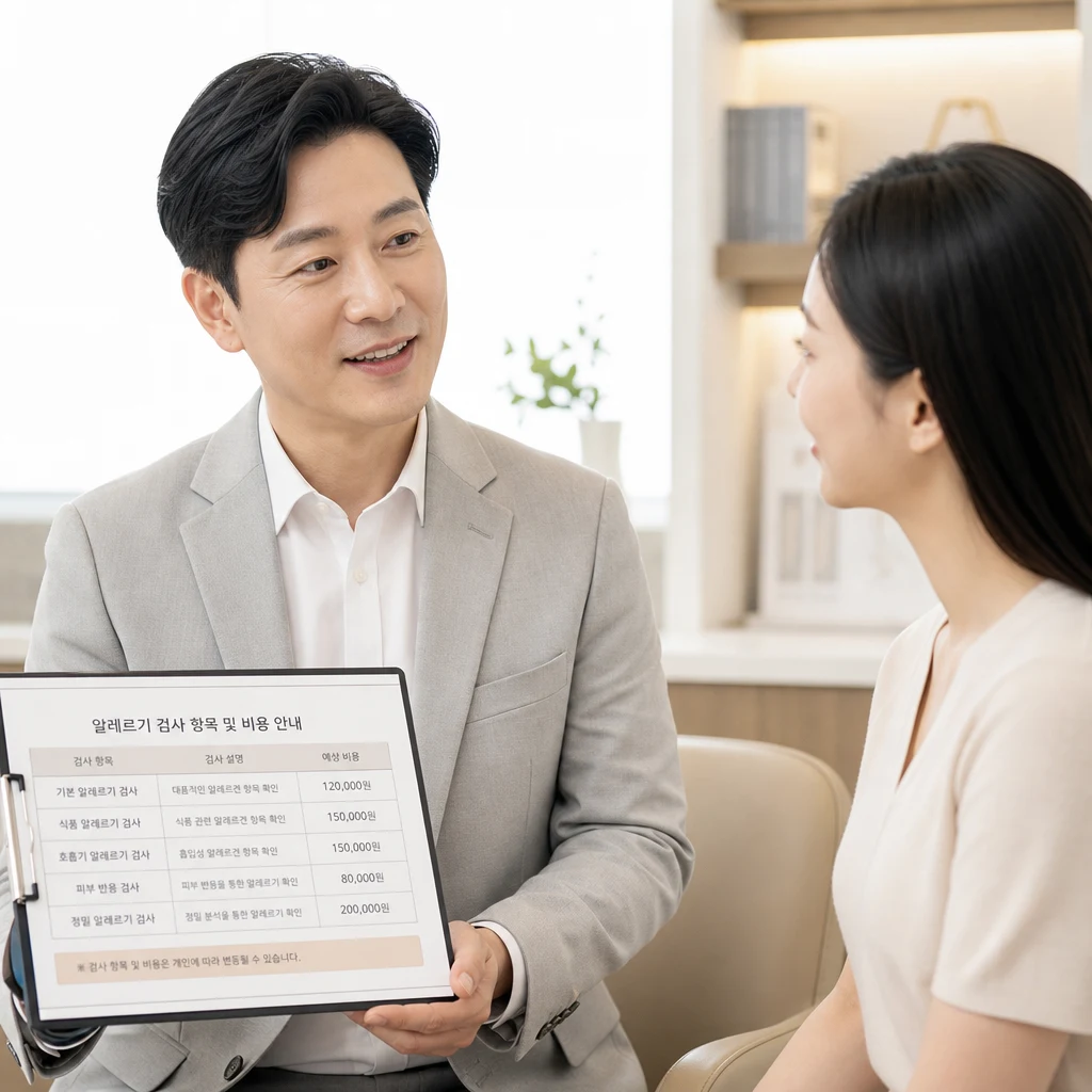 대구달성군 알레르기 검사 비용은 얼마인가요?
